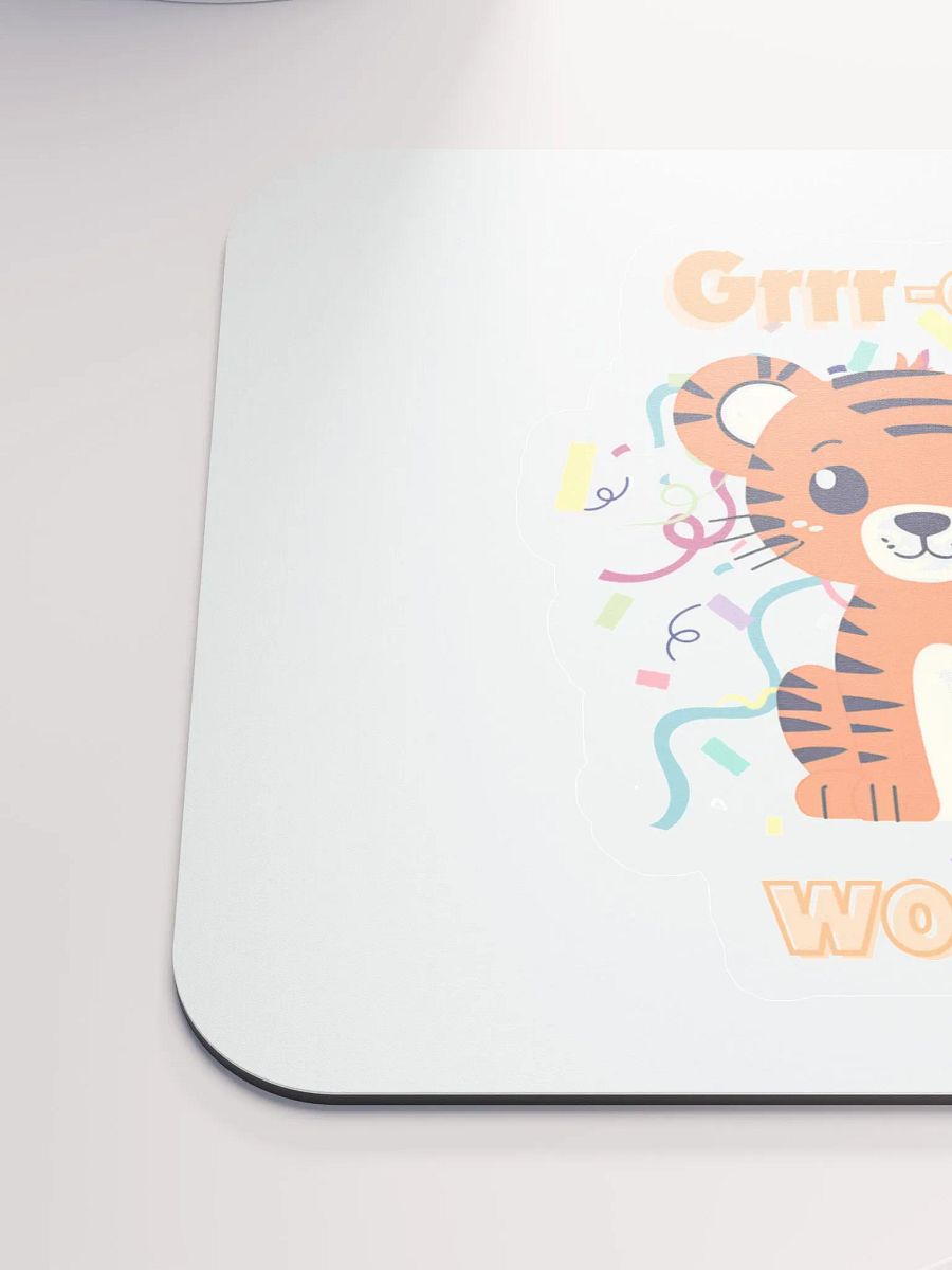Tiger Grrr-eat Work Mouse Pad product image (6)
