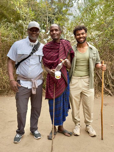 Me and Isaiah with the Maasai chief. 
The stories. The experiences. The love.
