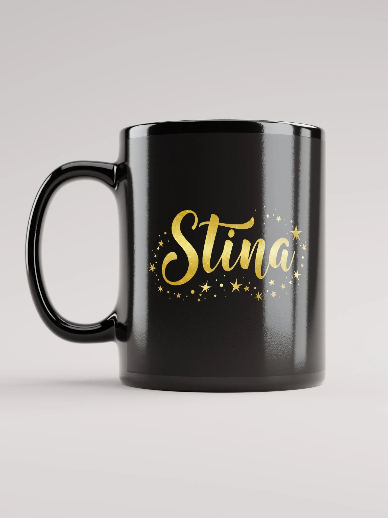 Stina Black Mug product image (11)