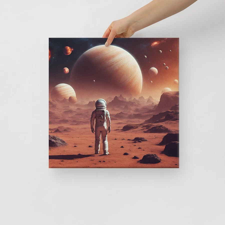Astronaut On Alien Planet Wall Art product image (15)