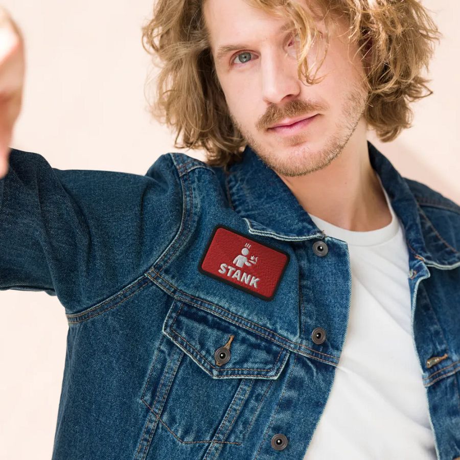 STANK FARM [RED LABEL] Warning Patch product image (6)