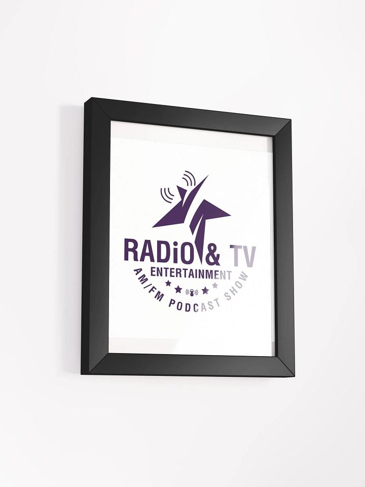 RDTV Pod-Fandom Framed High-Quality Matte Poster product image (2)