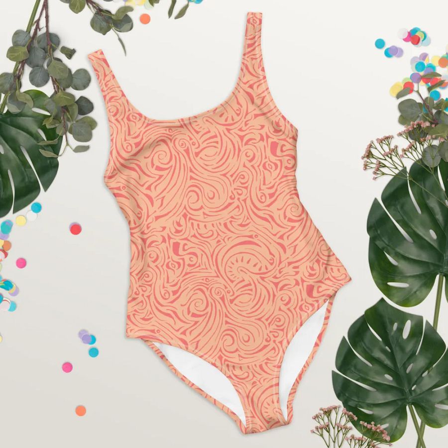 Dance of the Pelicans One-Piece Swimsuit product image (7)