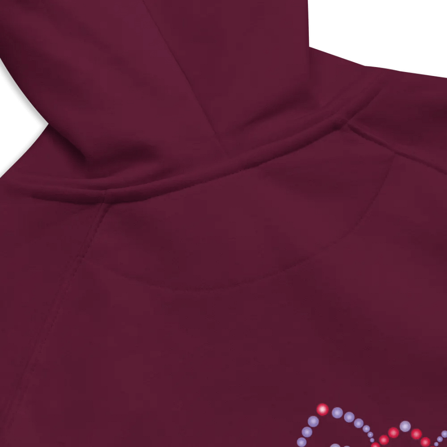 Purple and Pink Dot Mandala Unisex Eco Hoodie product image (12)