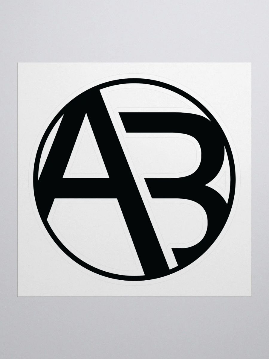 AB Logo Sticker product image (2)