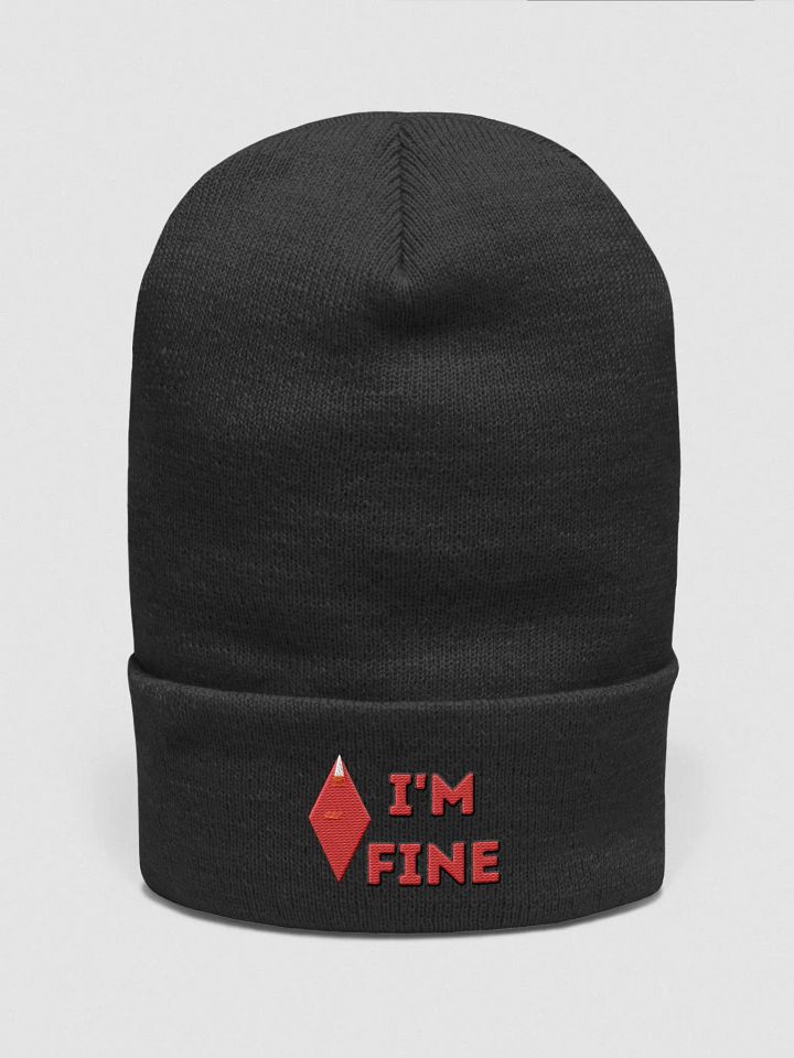I'm Fine Beanie product image (1)
