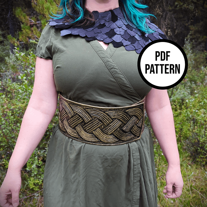 Leather Annatar Belt - PDF Pattern for Leatherwork product image (2)
