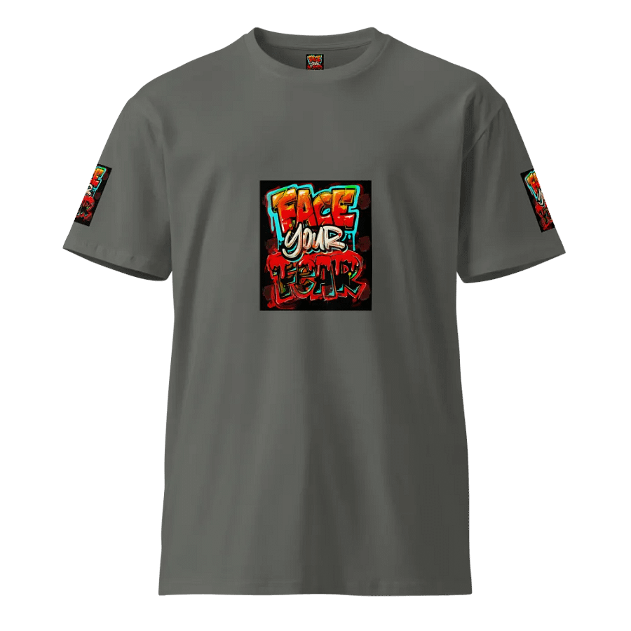 Confront Fear Graffiti T-Shirt product image (1)