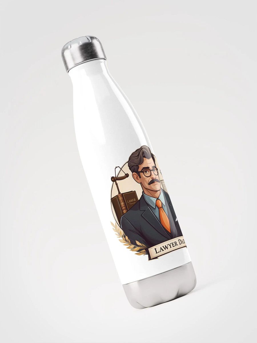 Legal Eagle Stainless Steel Water Bottle product image (3)