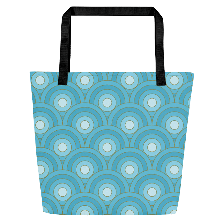 Beautiful Retro Bullseye Pattern All Over Print Tote product image (1)