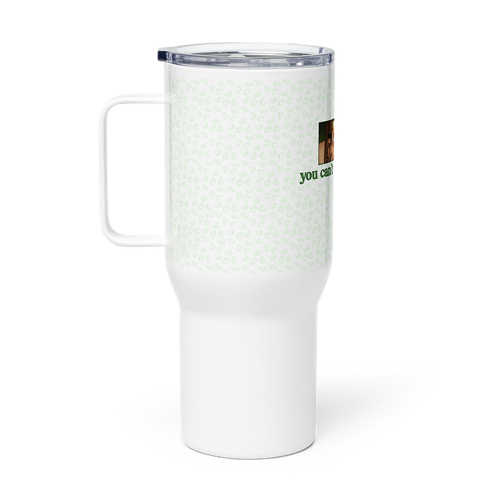 You can't smoke with us (handled tumbler) product image (1)
