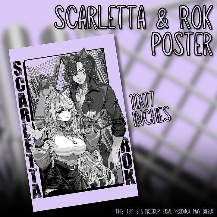Scarletta & Rok Poster product image (1)