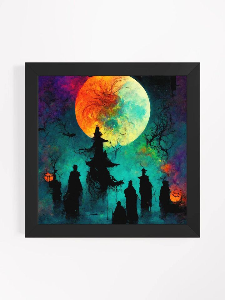 Vibrant Ayous Wood Framed Matte Poster product image (4)