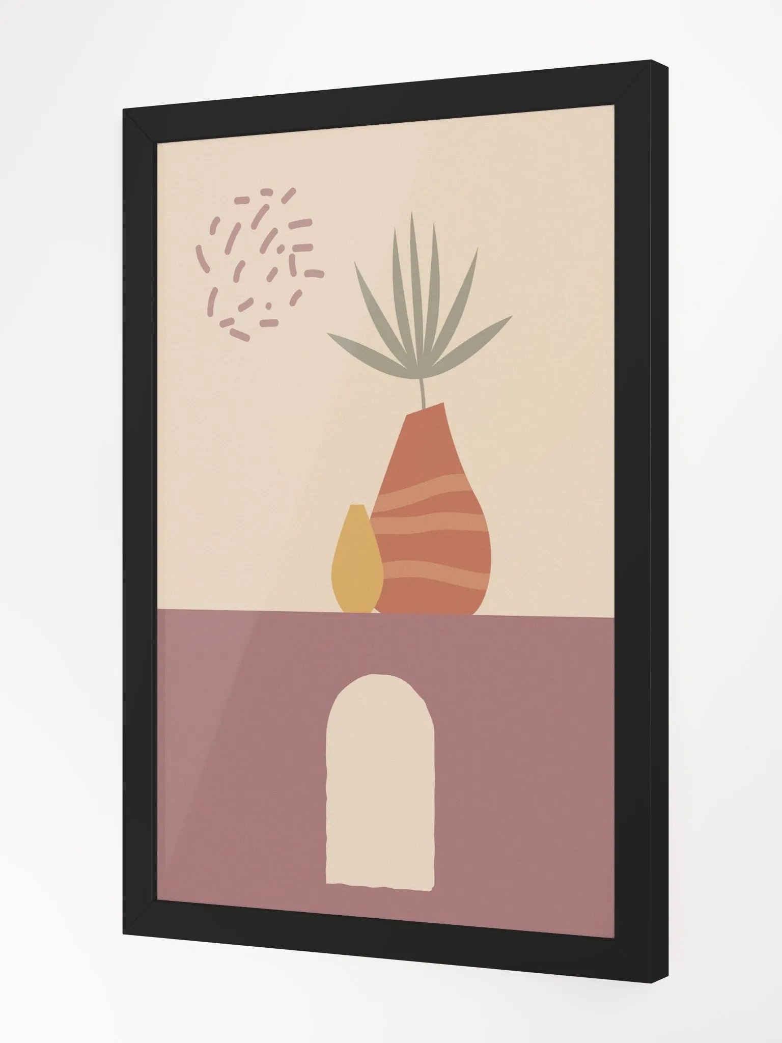Ethereal Vase Dream - Framed Matte Poster product image (10)