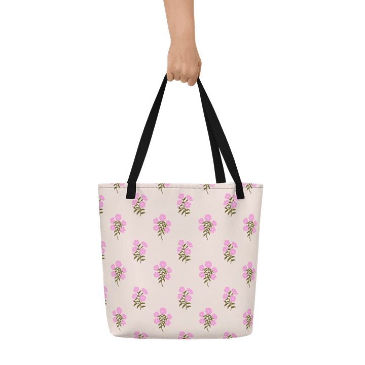 Alpine Cascade - Pink and Green - Tote Bag product image (1)