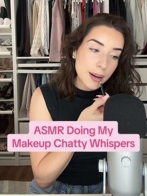 Just a little chit chat & get ready with me 💕 i love making these #asmr #doingyourmakeup #relaxing #asmrcommunity #makeupasmr #unintentionalasmr #grwm #gettingready #asmrtingles 