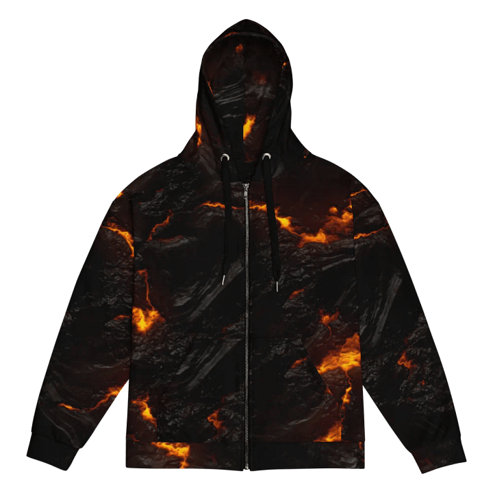 Inferno Blaze Recycled Zip Hoodie product image (1)