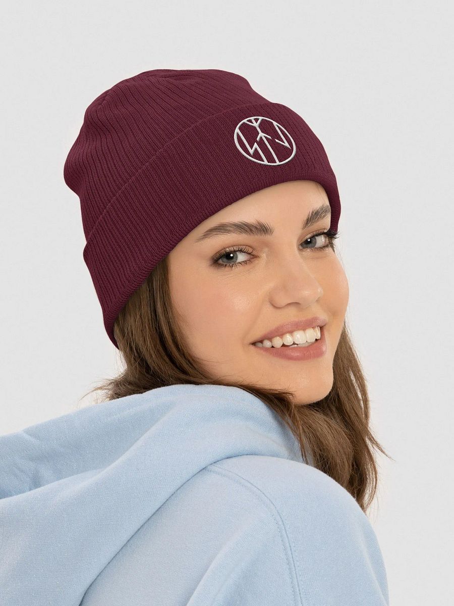 STJ runic logo organic beanie product image (21)