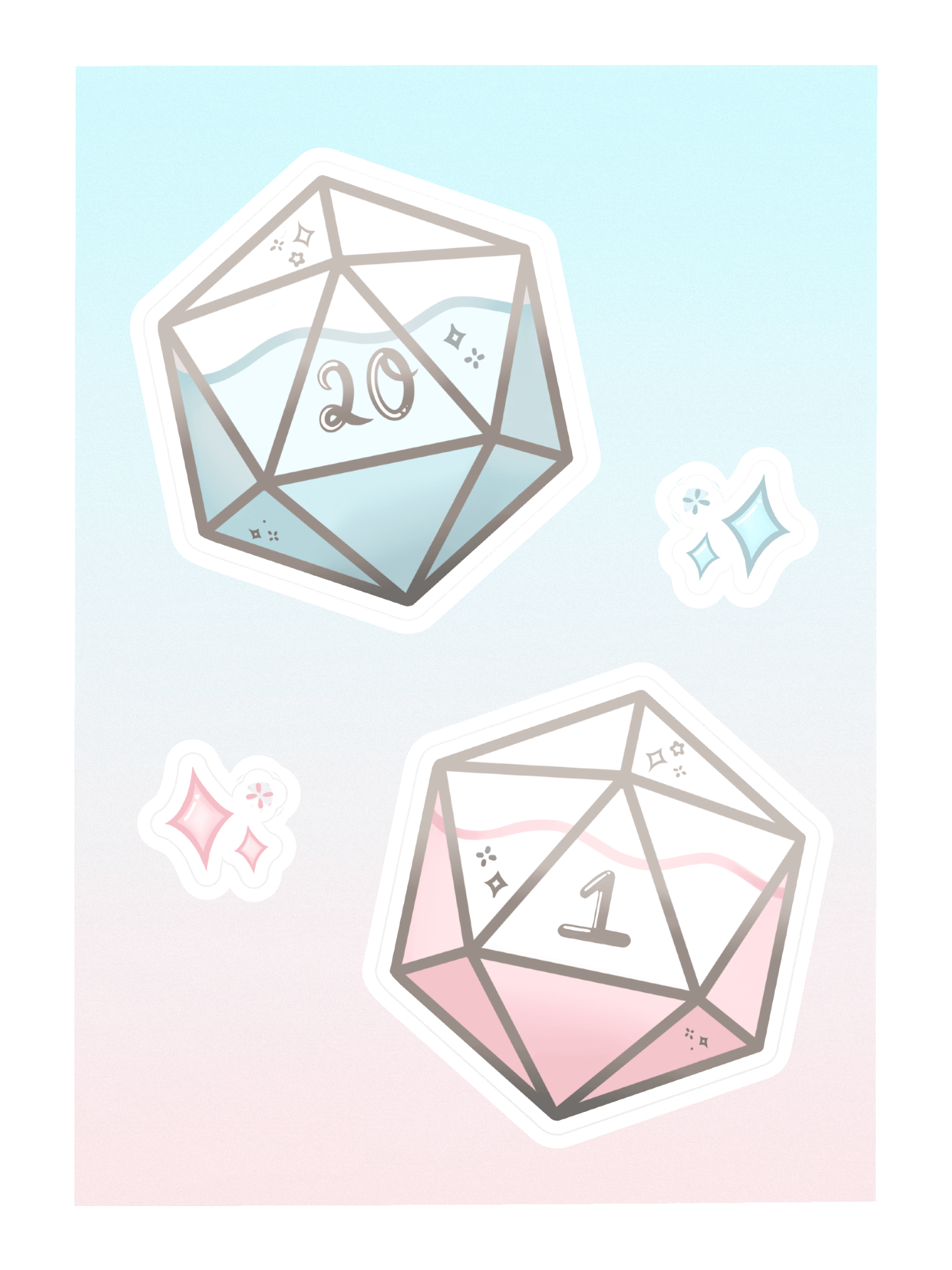 D20 Dreams Sticker Sheet product image (3)
