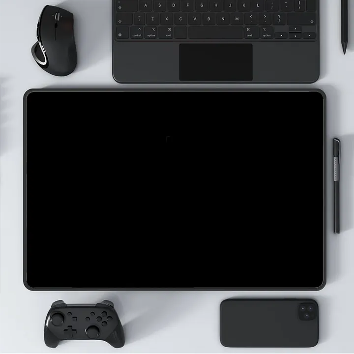 Obsidian Large Mouse Pad (12 x 18) product image (1)