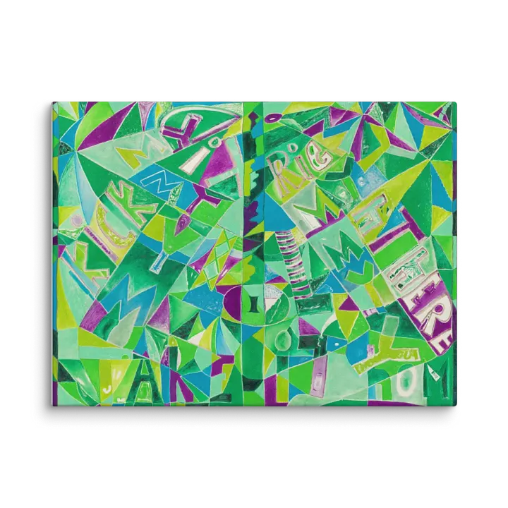 Kick It/Right There on Canvas (30" x 40") product image (1)