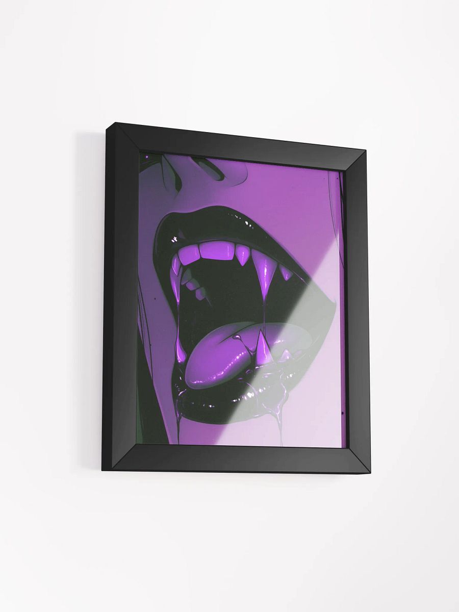 Pink Fangs Framed Poster product image (2)
