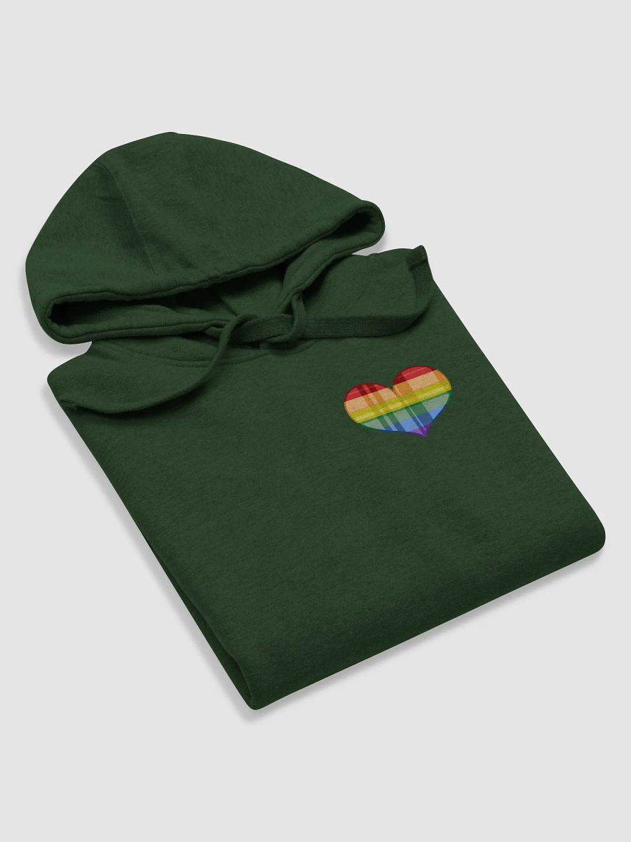 Flannel Heart Hoodie - Rainbow product image (6)