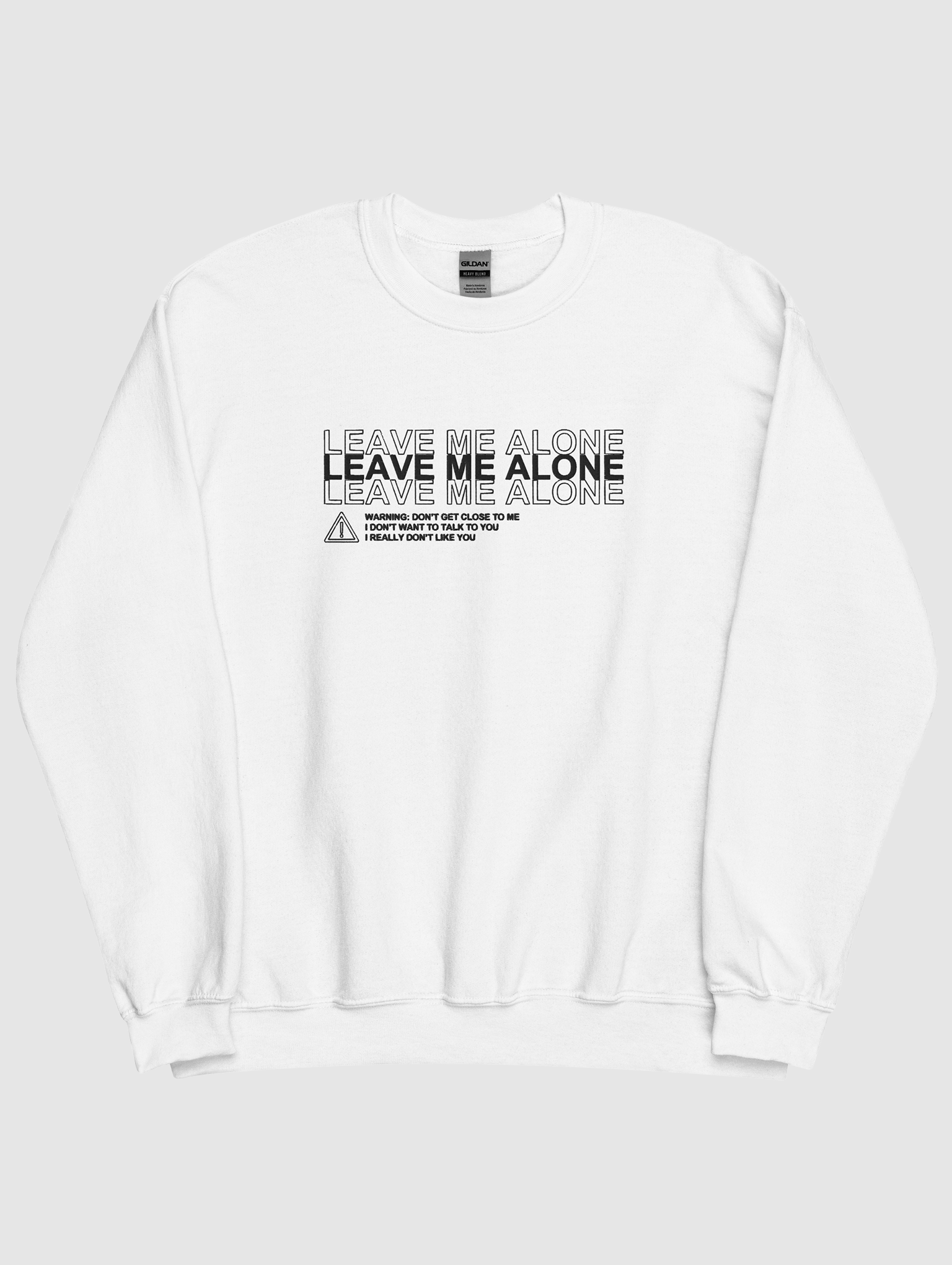 Leave me alone - Sweatshirt product image (1)