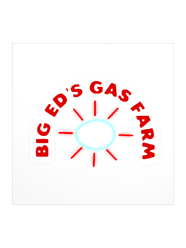 BIG ED'S STICKER product image (3)