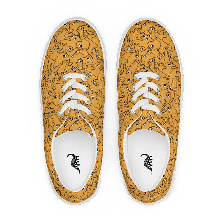 Dino Nuggies Lace-Up Canvas Shoes [Women's Sizes] product image (1)