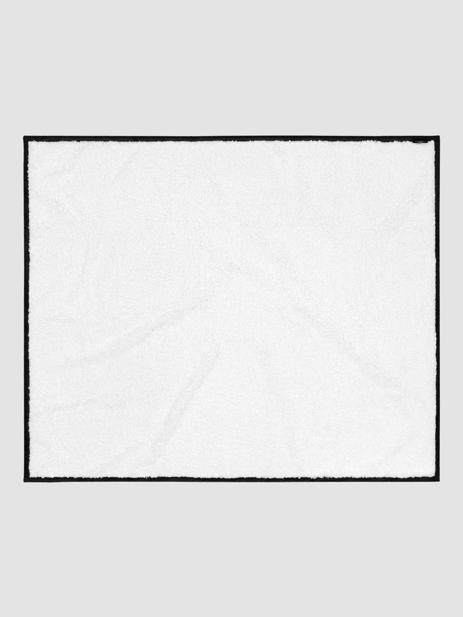 [The Kandi Shop] Embroidered Blanket Black product image (7)