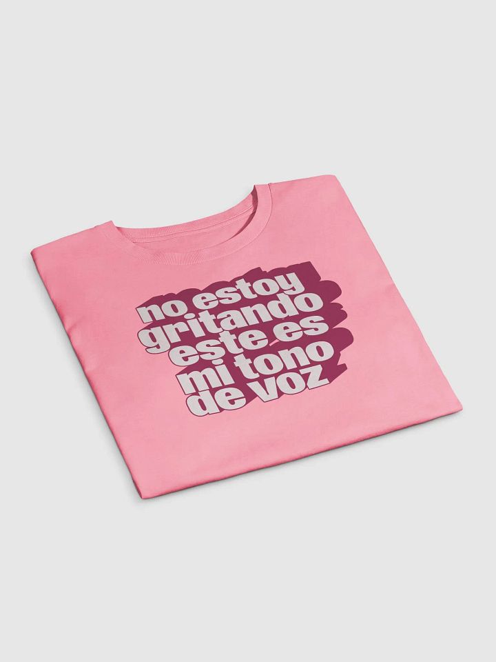 No Estoy Gritando, Este Es Mi Tono de Voz Crop Top product image (2)