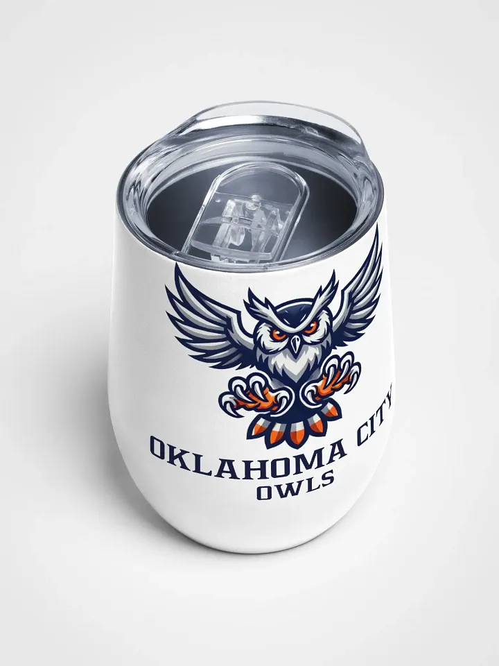 Oklahoma City Owls Wine Tumbler product image (1)