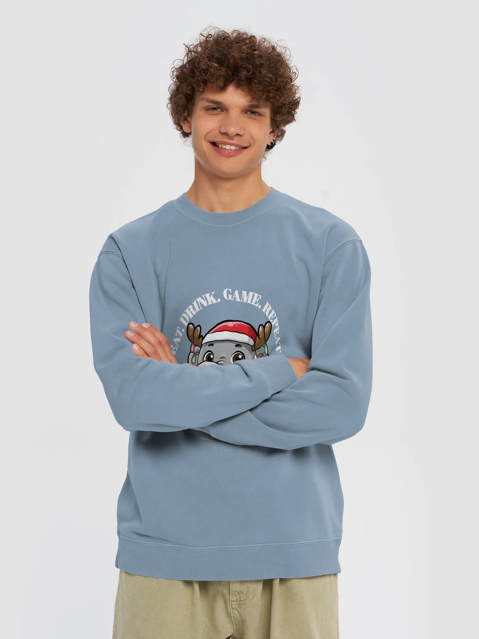 Cheerful Holiday Sweatshirt product image (27)