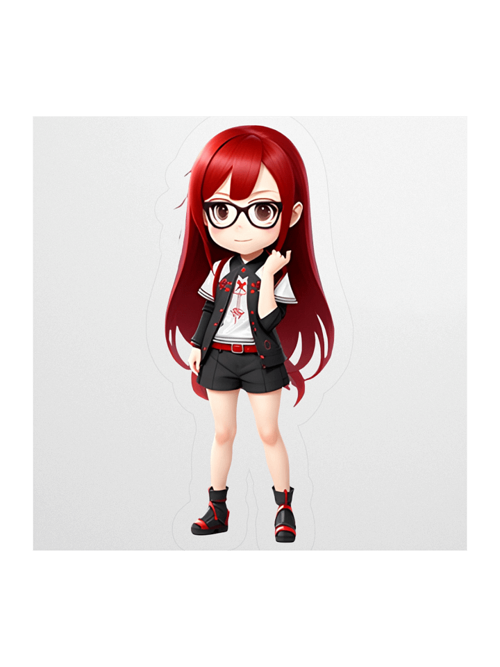 (RED CHIBI) K STICKERS product image (2)