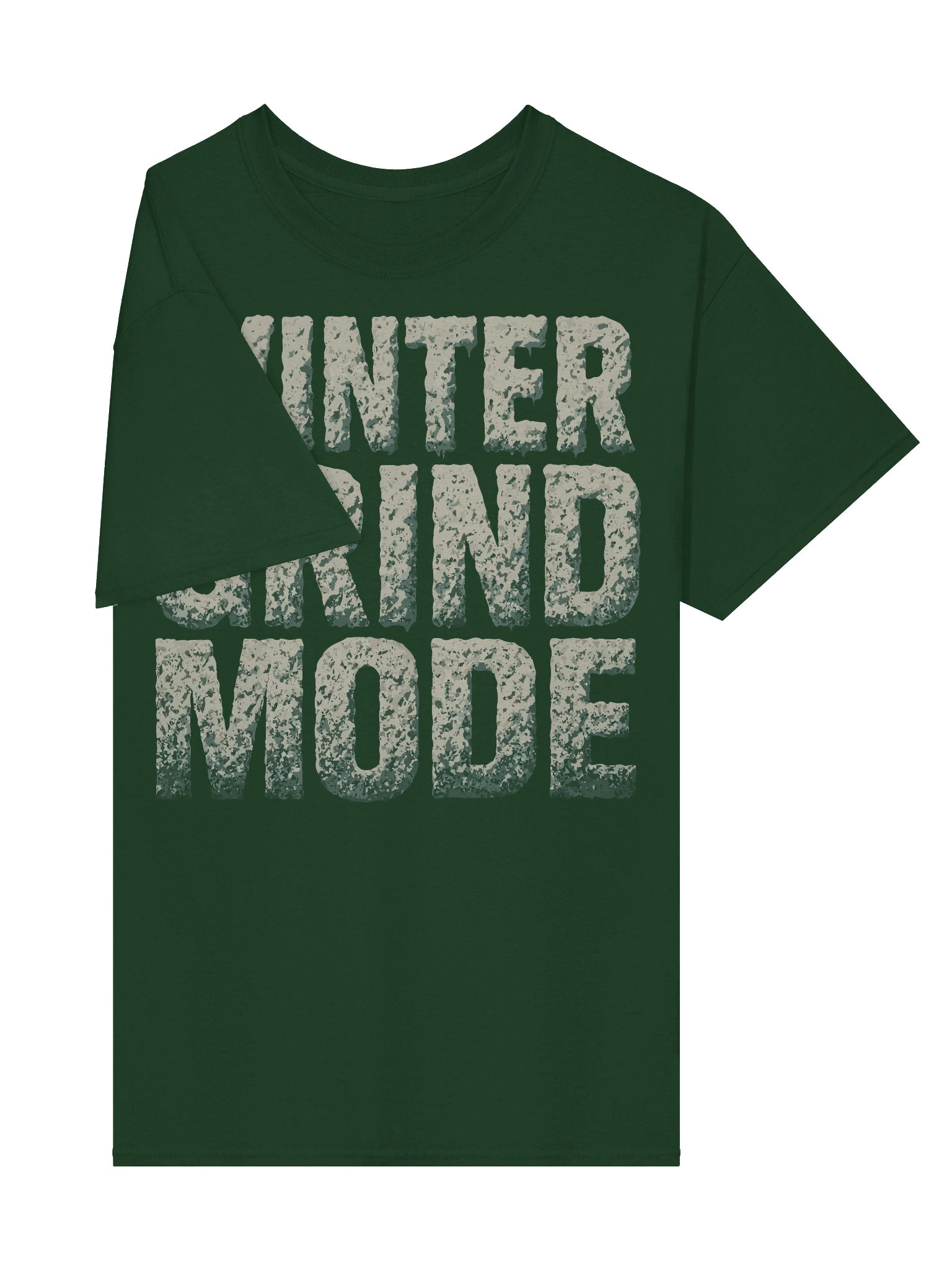 Winter Grind Mode Motivational T-shirt product image (4)