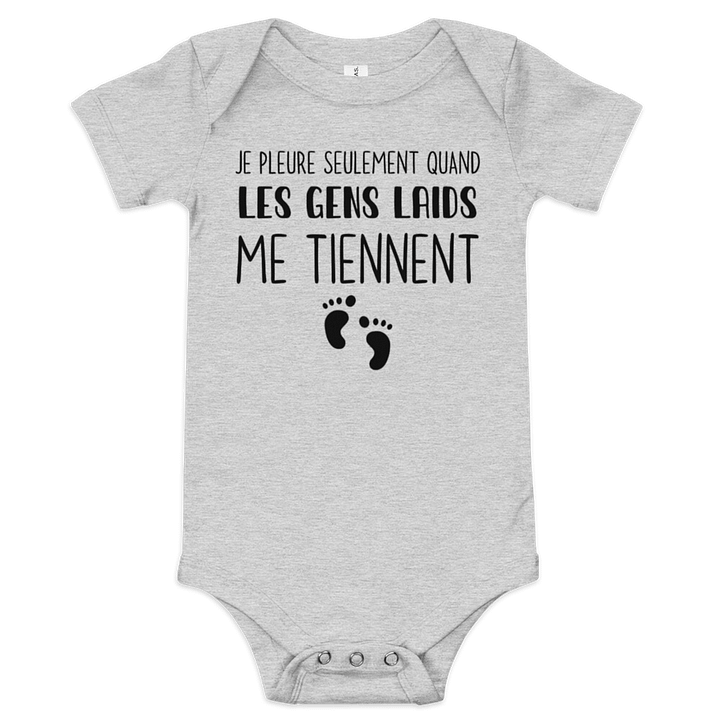 Je pleure seulement quand les gens laids me tiennent product image (2)