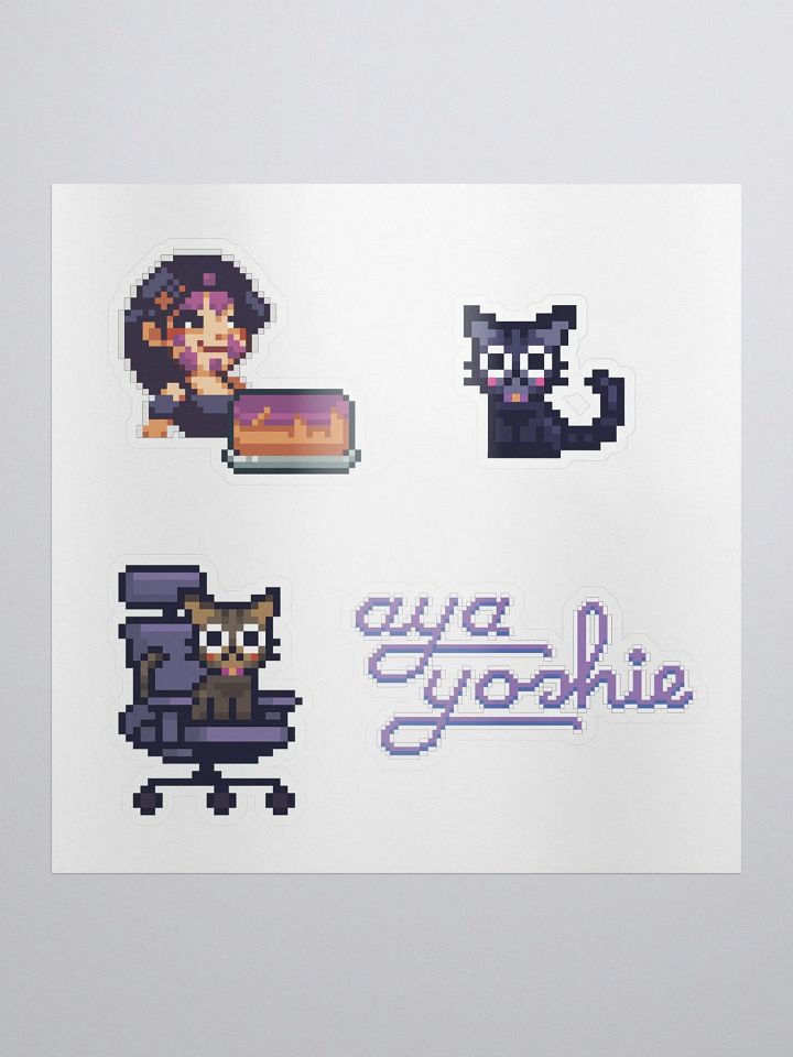 Aya Pixel Sticker Sheet 2 product image (1)