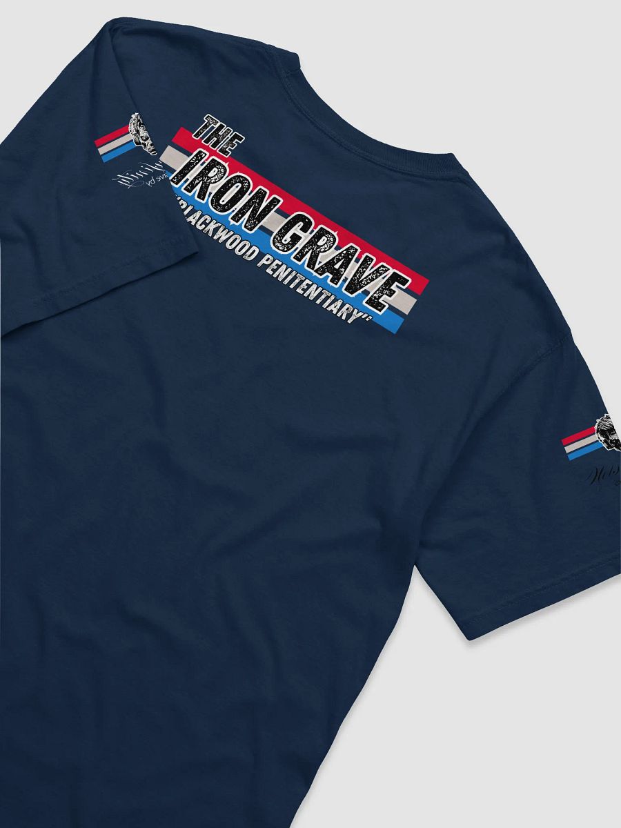The Iron Grave - Blackwood Penitentiary - Post - Black Logo T-Shirt product image (4)