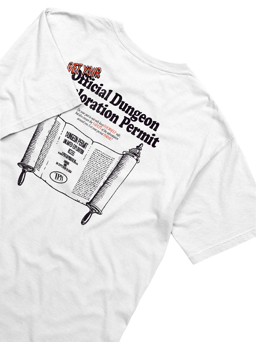 Dungeon Permit (White) product image (5)