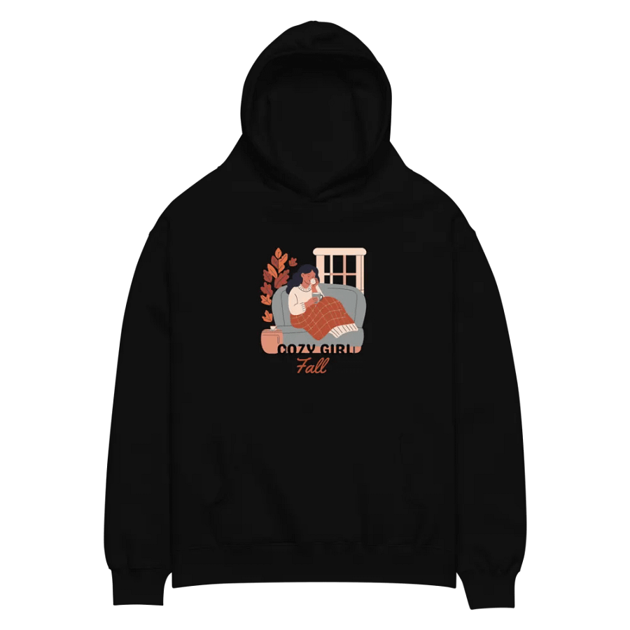 Cozy Girl Hoodie - Black product image (2)
