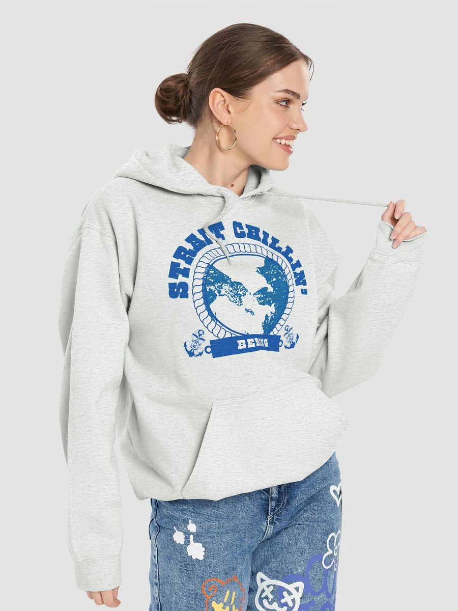 Bering Strait - Strait Chillin' Funny Nautical Hoodie product image (63)
