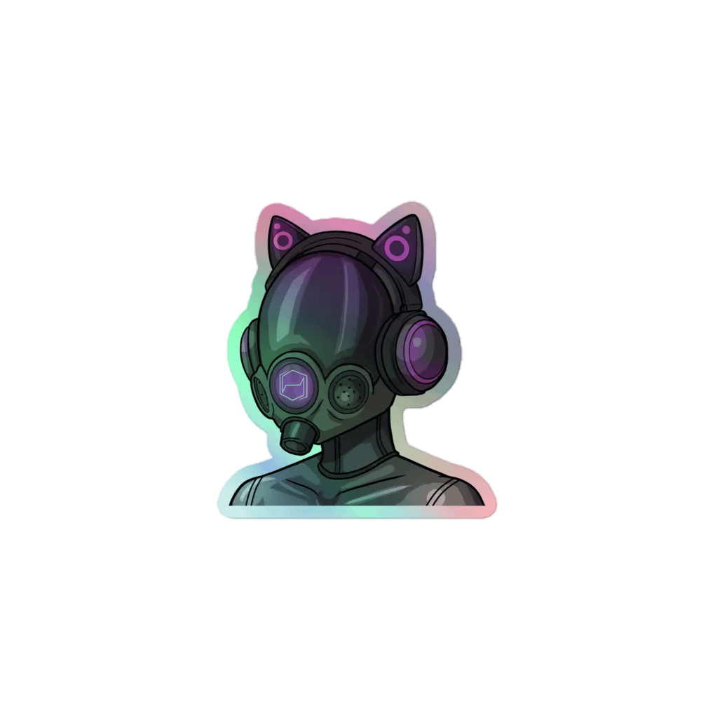 HexCorp Drone Holographic Sticker product image (1)