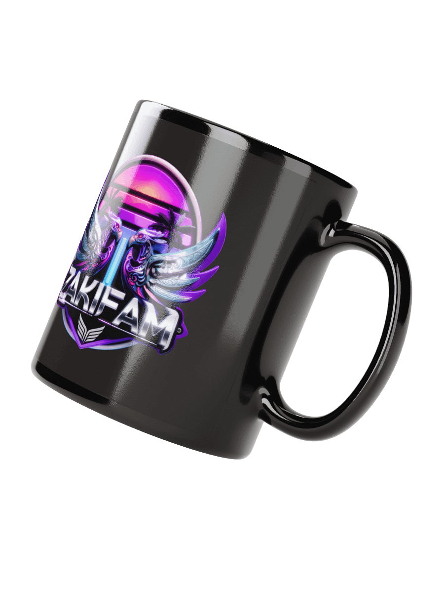 ZAKIFAM - Black Glossy Mug product image (3)