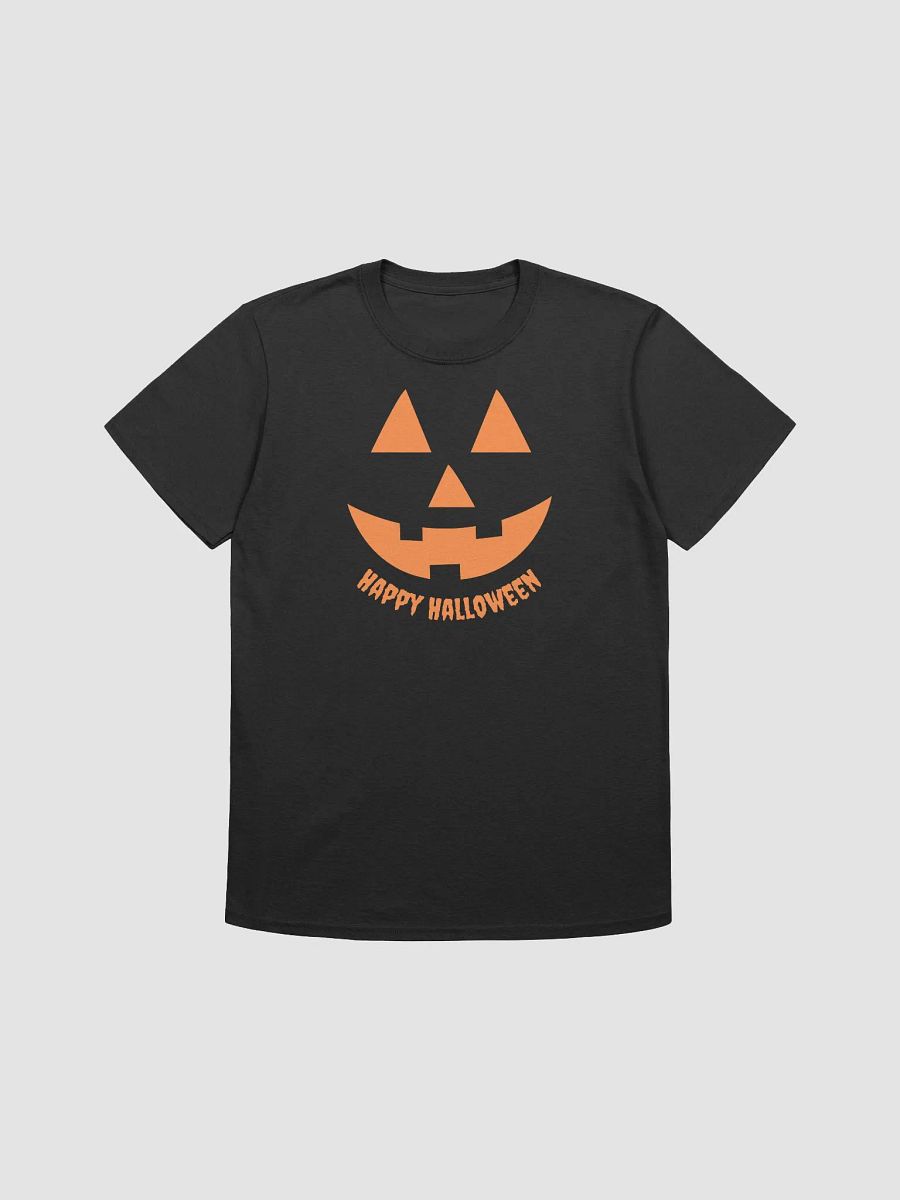 Spooky Stylized Jack-o'-Lantern T-Shirt Gildan Softstyle product image (1)