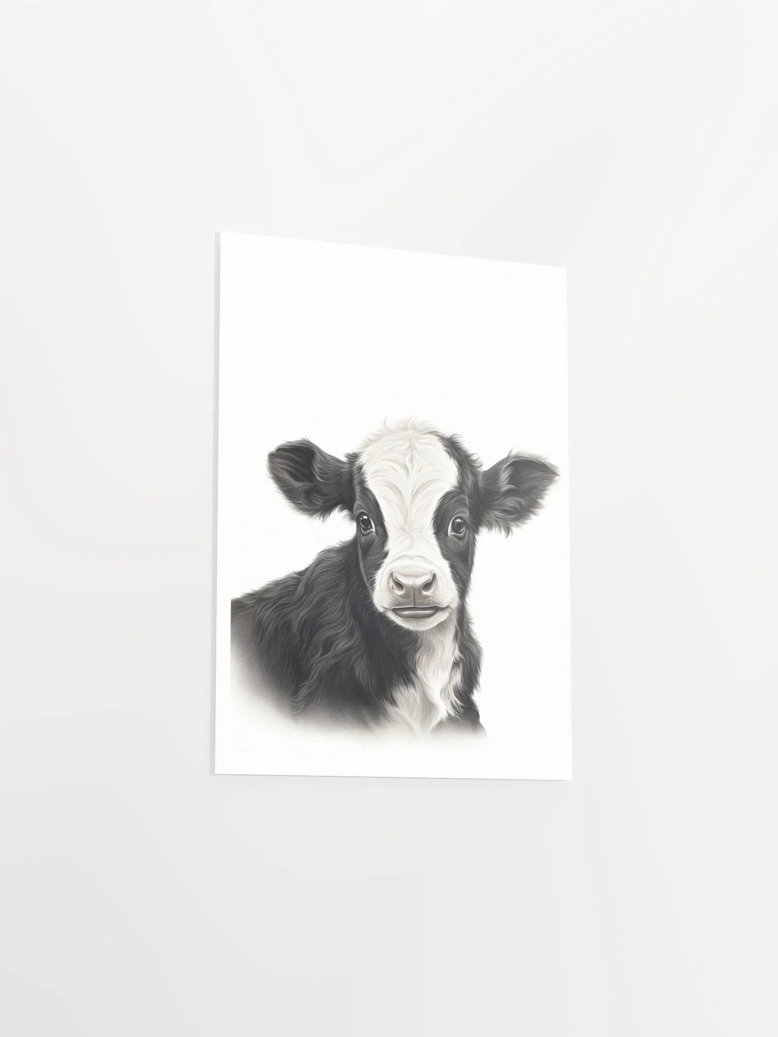 Cute Cow - Farm Animal Print A03 product image (4)