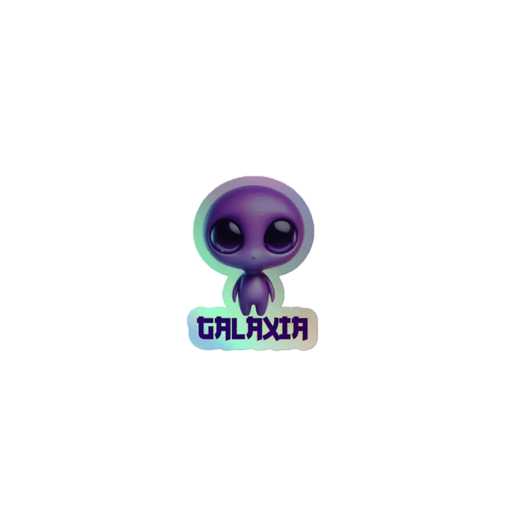Galaxia - The Shadow Sprites - rainbow sticker product image (1)