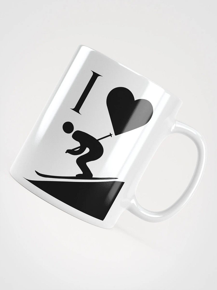I ❤️ Skiing Mug product image (4)