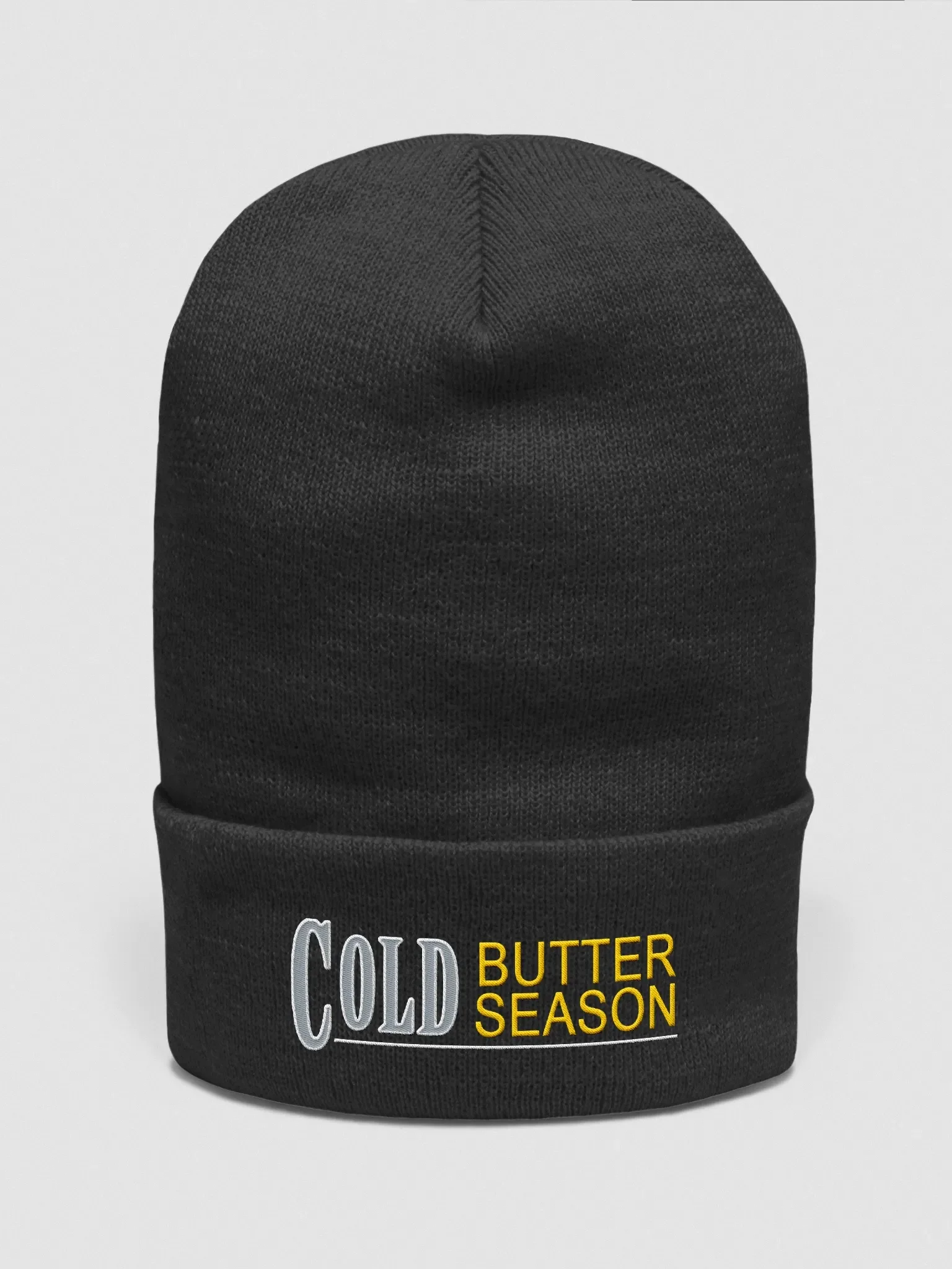 COLD BUTTER BEANIE (EMBROIDERED) product image (1)