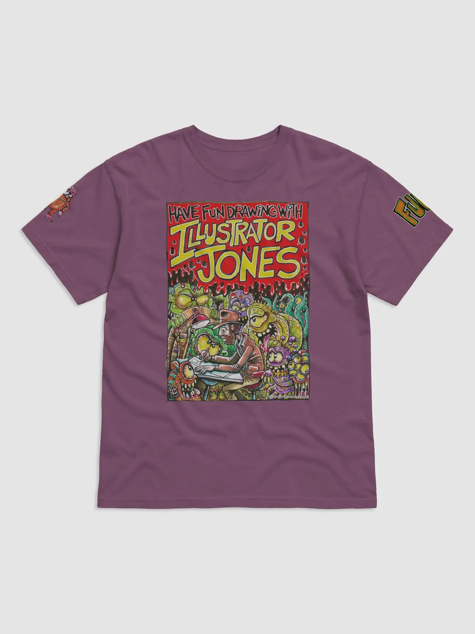 Have Fun Drawing with Illustrator Jones T-Shirt product image (6)